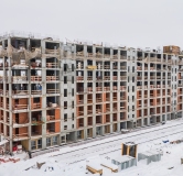 Ход строительства дома 3 в ЖК Окская Стрелка -