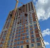 Ход строительства дома литер 15 в ЖК Холмогоры -