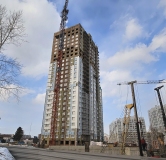 Ход строительства дома 1, корпус 3 в ЖК Серебряный -