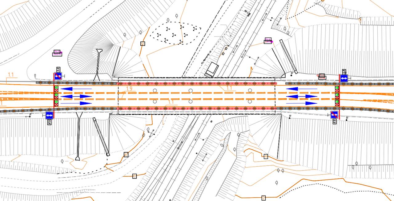 На Северном подъезде к Батайску с августа введут реверсивное движение - фото 1