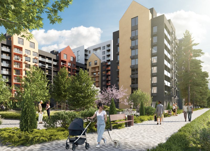 Дом Литер 4, квартал 2.2 в ЖК Хозяин морей - фото 1