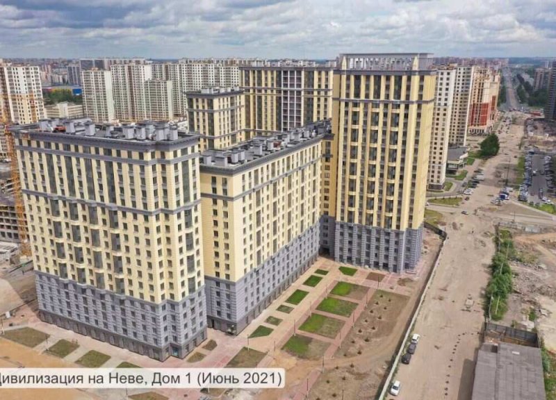 Дом 9, корпус 2 в ЖК Цивилизация на Неве - фото 1