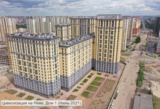 Дом 9, корпус 3 в ЖК Цивилизация на Неве