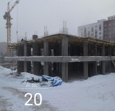 Ход строительства дома 7 в ЖК Истории -