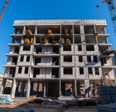 Ход строительства дома 3.1, секция E в ЖК Квартал на Горького -