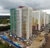 Ход строительства дома № 12 в ЖК Цветы -