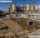 Ход строительства дома 9, корпус 1 в ЖК Цивилизация на Неве -