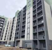 Ход строительства дома 6 в ЖК Шишкин -