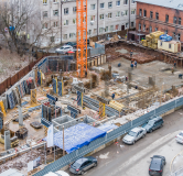 Ход строительства дома 54в в ЖК По ул. Куйбышева -