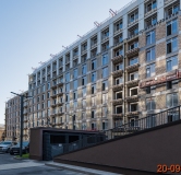 Ход строительства дома корпус 2.1, 2.2 в ЖК Лермонтовский 54 -
