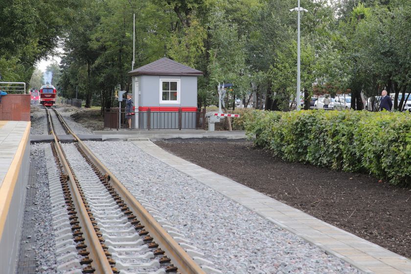 В Ростове после реконструкции открылась детская железная дорога