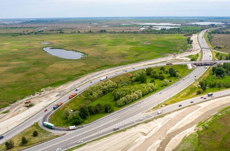 Участок Южного подъезда к Ростову с 10 июня сузят до двух полос из-за реконструкции