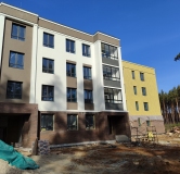 Ход строительства дома 8 в ЖК Брусницын-парк -