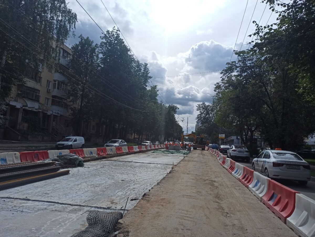 Перекресток улиц Белинского и Ошарской перекроют до 23 сентября из-за ремонта