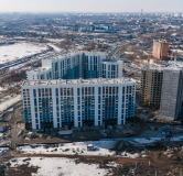 Ход строительства дома 1 в ЖК Самоцветы -