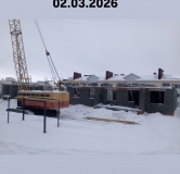 Ход строительства дома 21.1, 1 этап в ЖК Еловый -