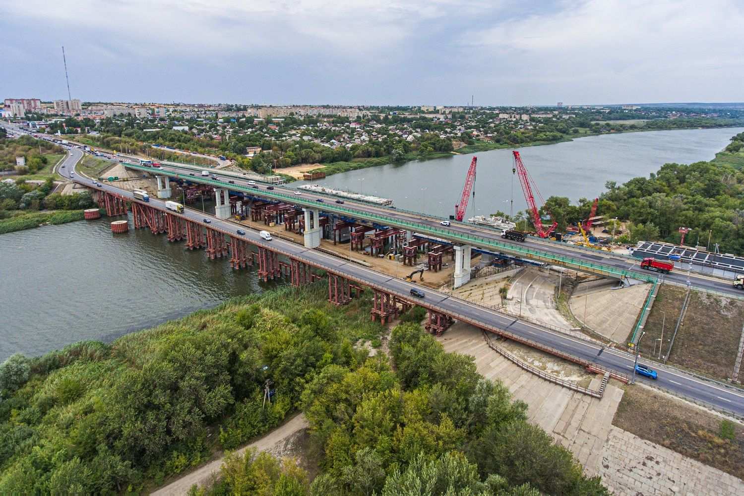 Движение по мосту через Северский Донец на М-4 «Дон откроют в декабре - фото 1