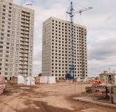 Ход строительства дома 1.3.1, секция Г в ЖК Новая Дема -