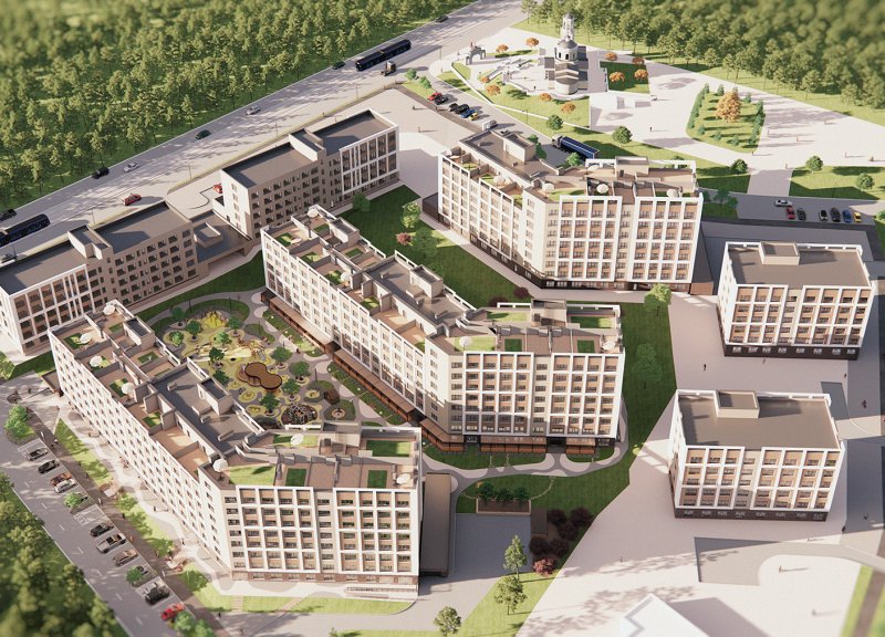 Дом 1.2 в ЖК Брик - фото 1