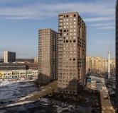 Ход строительства дома 9, корпус 8 в ЖК Юнтолово -