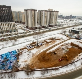 Ход строительства дома 1 в ЖК Малевич -