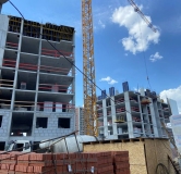 Ход строительства дома 16 в ЖК Progress Встречный -