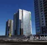 Ход строительства дома 17А-29 в ЖК Вивальди -