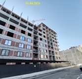 Ход строительства дома 4 в ЖК Алтын Яр -